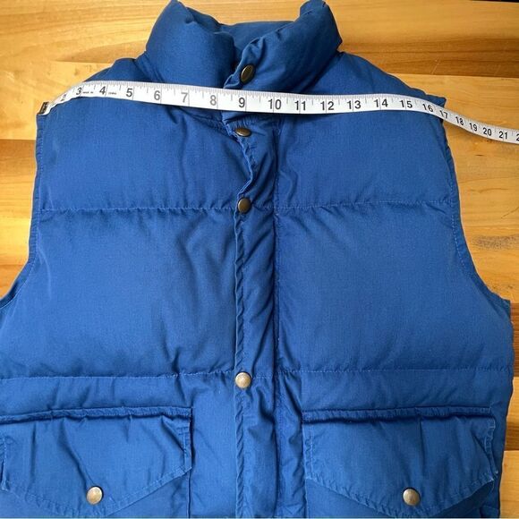CLASS 5 Blue Vintage Down Vest Sz M - Picture 5 of 11